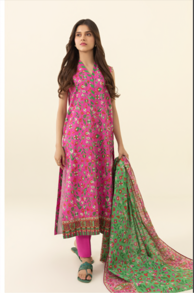 Sapphire Un-Stitched Printed Lawn