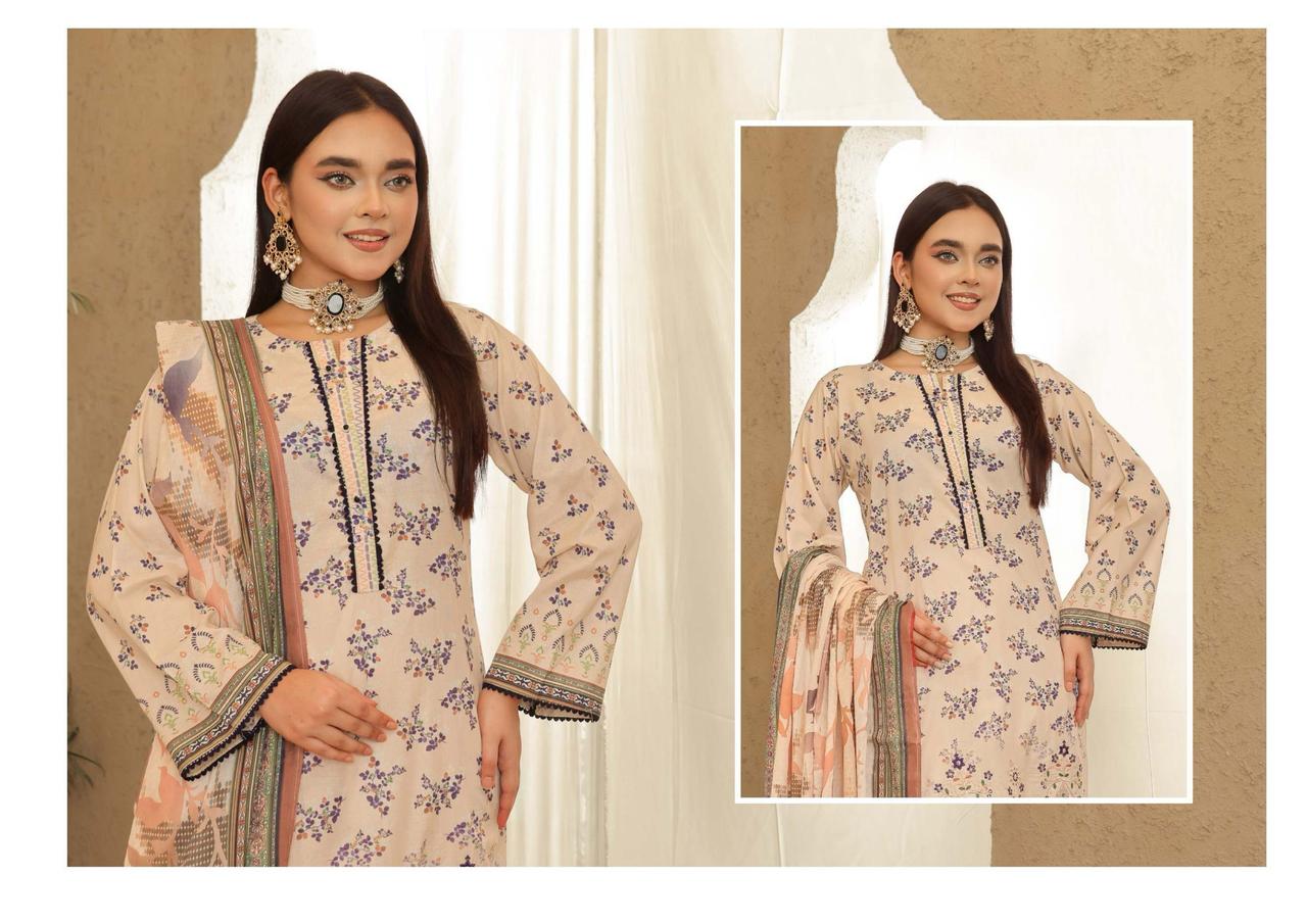 Maya Embroidered Shirt&Dopatta